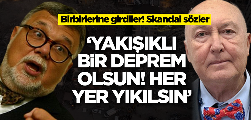 Ahmet Ercan ile Celal Şengör deprem nedeniyle birbirine girdi! Skandal sözler