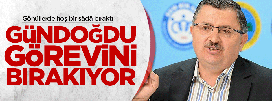 Ahmet Gündoğdu Eğitim Bir Sen'e veda ediyor