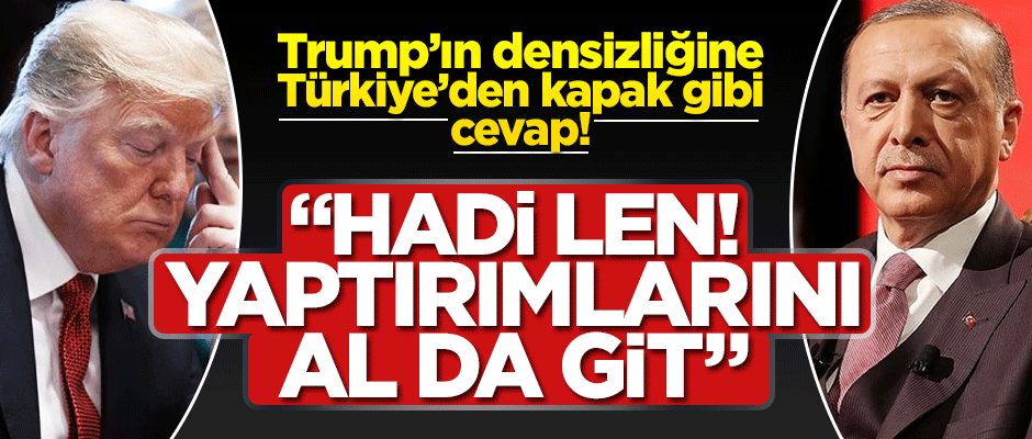 Ahmet Hakan: ABD'ye lisan-ı hal ile 'Hadi len' denildi