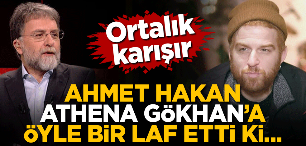 Ahmet Hakan Athena Gökhan'a kapak gibi cevap: Üzülüyorsan kendini koş faytonlara!