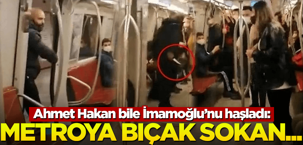 Ahmet Hakan bile CHP'li İBB'yi haşladı: Metroya bıçak sokan...