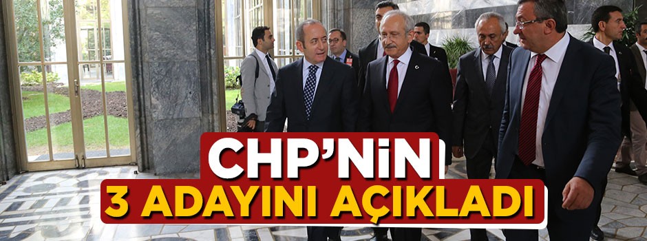Ahmet Hakan CHP'nin 3 adayını açıkladı