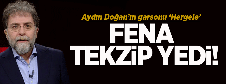 Ahmet Hakan Ethem Sancak'tan fena tekzip yedi!