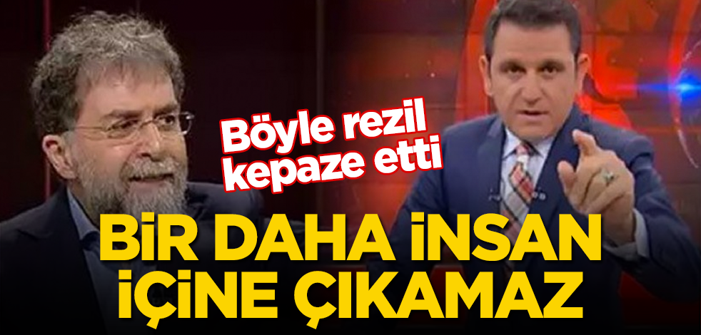 Ahmet Hakan, Fatih Portakal'ı böyle rezil kepaze etti! Bir daha insan içine çıkamaz