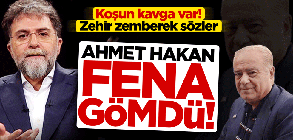 Ahmet Hakan-Rahmi Turan gerilimi büyüyor: Rezil, kepaze oldun!