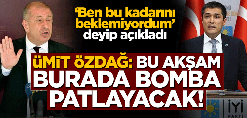Ahmet Hakan, Ümit Özdağ'ın gündemi sarsan açıklamalarının arka planını açıkladı