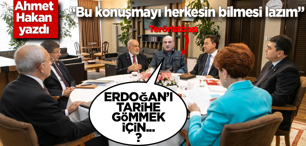 Ahmet Hakan yazdı: Bu konuşmayı herkesin bilmesi lazım