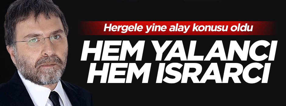 Ahmet Hakan yine alay konusu oldu