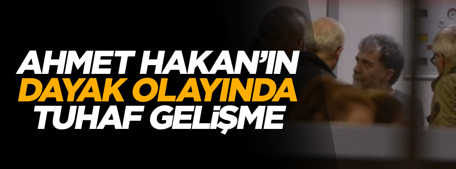 Ahmet Hakan'a atılan dayak olayında tuhaf karar