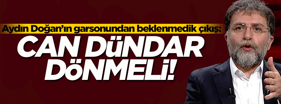 Ahmet Hakan'dan beklenmeyen çıkış: Can Dündar dönmeli