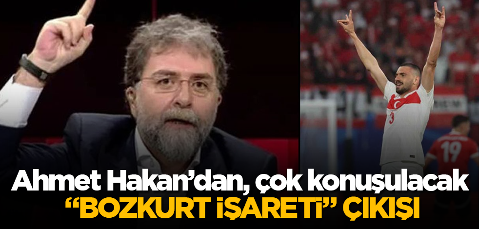 Ahmet Hakan'dan, çok konuşulacak "Bozkurt işareti" çıkışı