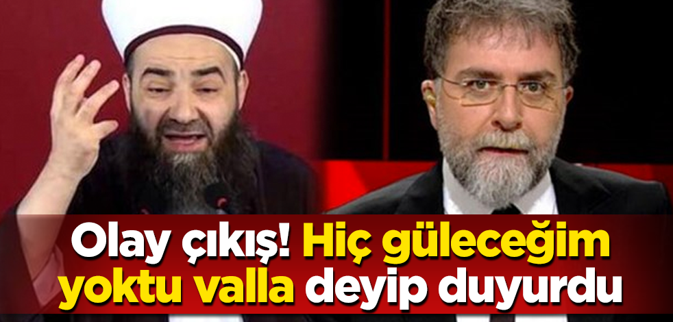 Ahmet Hakan'dan olay "Cübbeli Ahmet" çıkışı! "Hiç güleceğim yoktu valla" deyip duyurdu