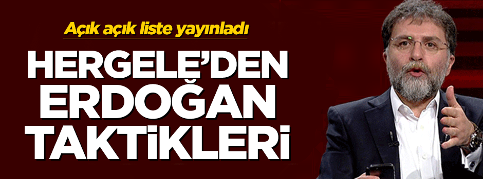 Ahmet Hakan'dan şaşkın muhalefete taktikler