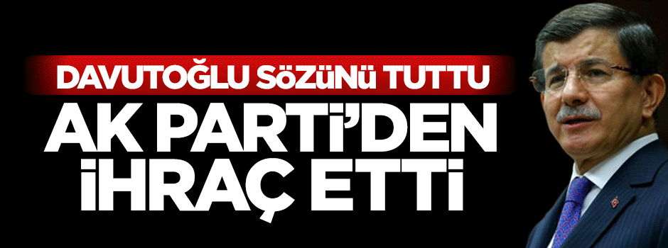 Ahmet Hoca sözünü tuttu