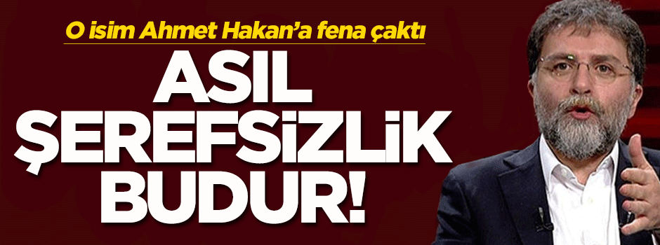Ahmet Kekeç: Asıl şerefsizlik budur!