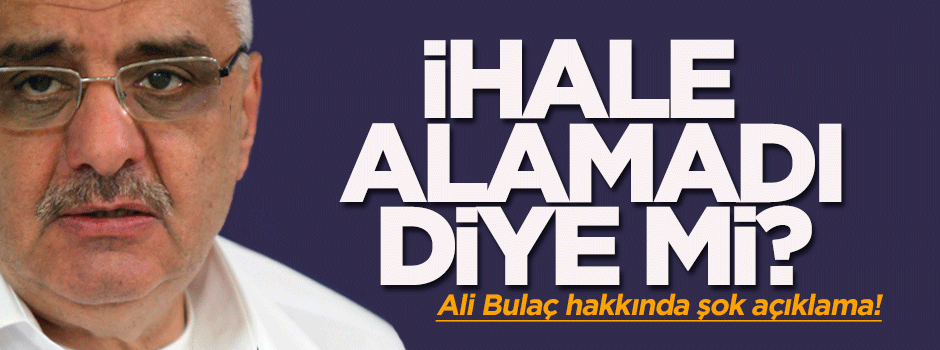 Ahmet Kekeç'ten Ali Bulaç hakkında şok açıklama!