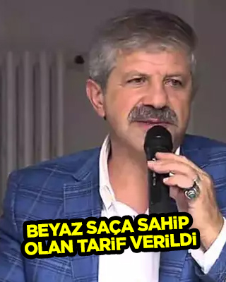 Ahmet Maranki'den beyazlayan saçları eski haline kavuşturan patates yöntemi: Beyaz saça sahip olan bilmiyor