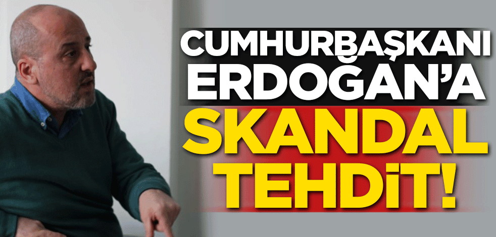 Ahmet Şık'tan Cumhurbaşkanı Erdoğan'a skandal tehdit!