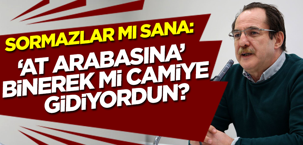 Ahmet Tezcan'dan Cuma namazı üzerinden iki yüzlü 'Audi' eleştirisi