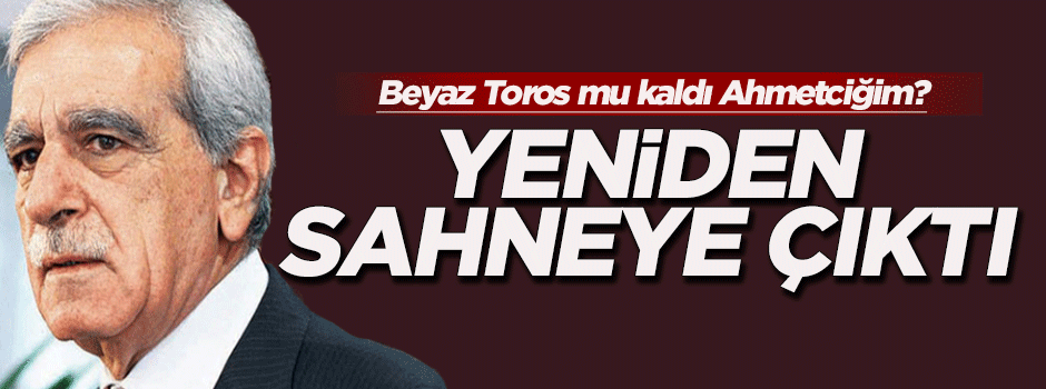 Ahmet Türk'ten asılsız 'Beyaz Toros' iddiası