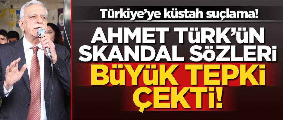 Ahmet Türk’ün 'Barış Pınarı Harekatı' ile ilgili sözleri büyük tepki çekti!