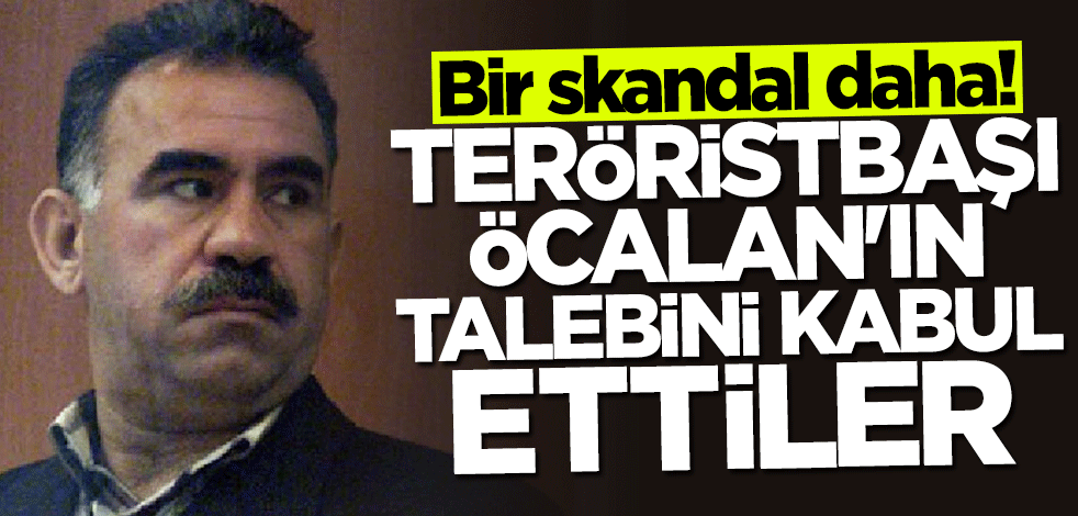 AİHM'den bir skandal daha! Teröristbaşı Öcalan'ın talebini kabul ettiler
