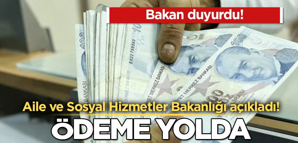 Aile ve Sosyal Hizmetler Bakanlığı'ndan ön duyuru: Aile destek ödemesi alanlar müjde! Ödeme yolda, vereceğiz