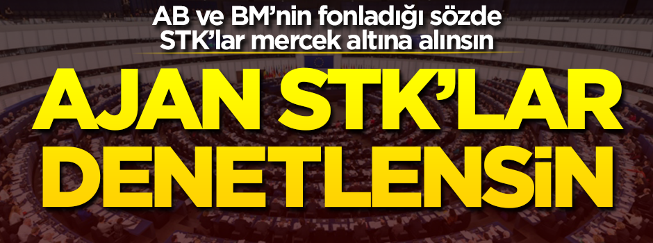 Ajan STK'lar denetlensin