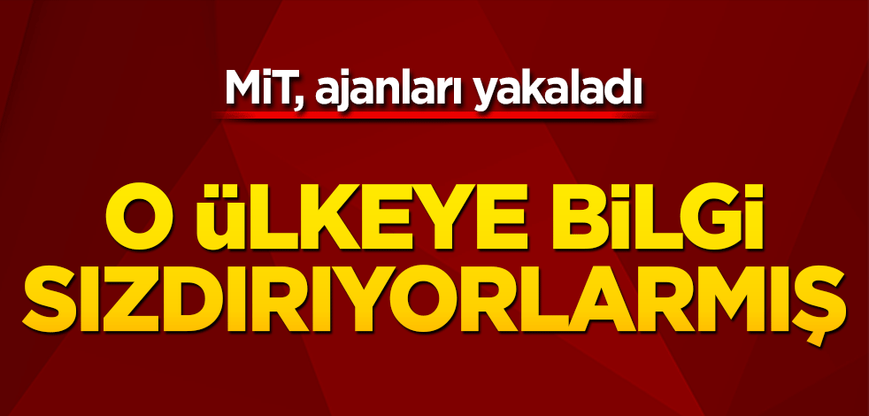 Ajanlar yakalandı! O ülkeye bilgi sızdırmışlar