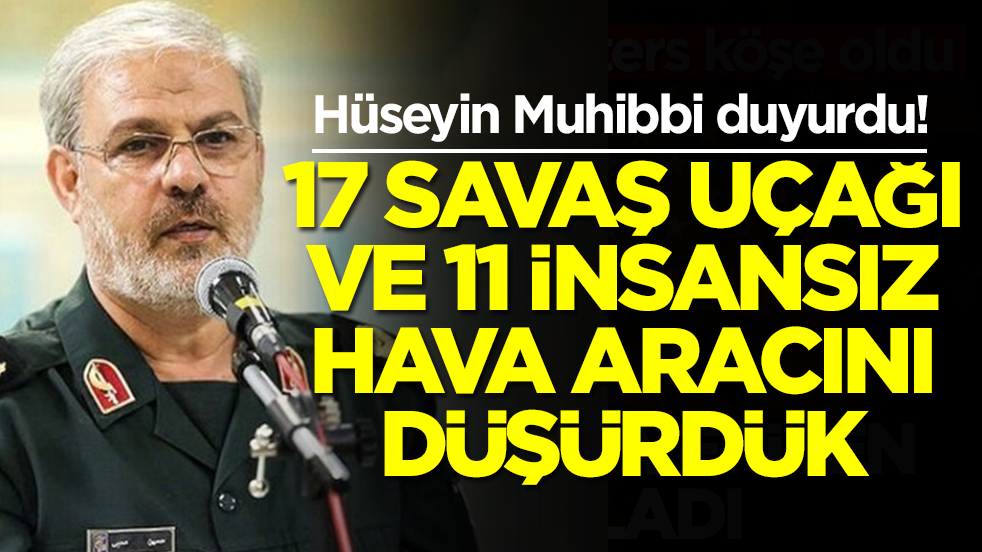 Ajanslar son dakika koduyla bildiriyor! '11 savaş uçağı, 17 İHA'yı düşürdük'