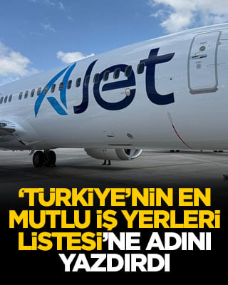 AJet’ten bir başarı daha! 'Türkiye’nin En Mutlu İş Yerleri Listesi’ne adını yazdırdı