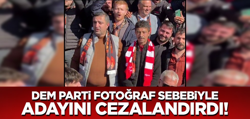 Ak koyun kara koyun ortaya çıktı! DEM Parti HÜDA PAR'lı Ramanlı ile poz veren adayını cezalandırdı