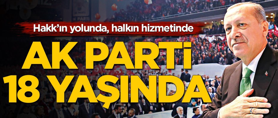 AK Parti 18 yaşında! 17 yılda girdiği her seçimden birinci parti olarak çıktı