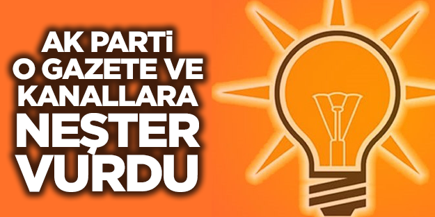 AK Parti cemaat gazeteleri ve Sözcü'ye kongreye çağırmadı