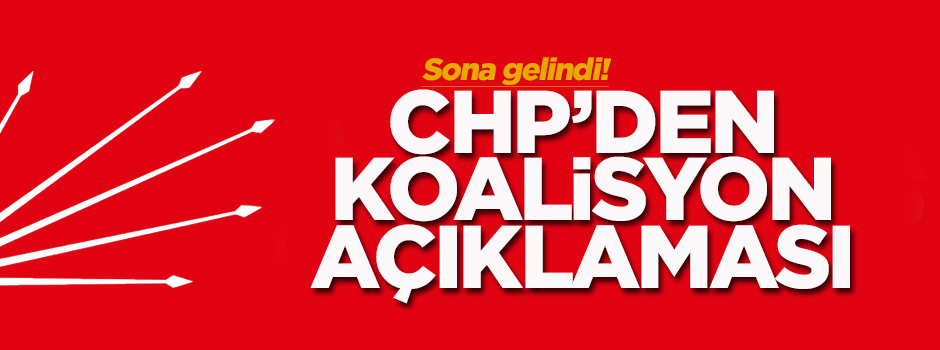 Ak Parti-CHP koalisyonu yarın belli oluyor!