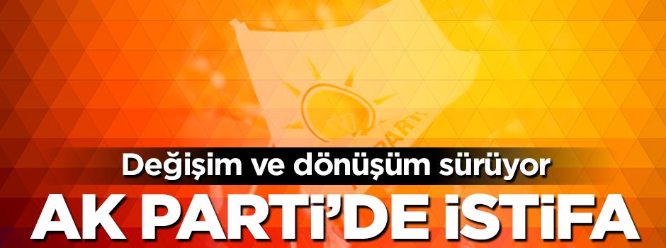 AK Parti Ferizli İlçe teşkilatı istifa etti