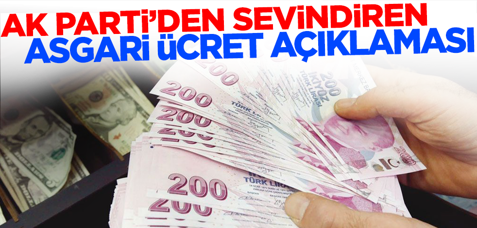 AK Parti Genel Başkanvekili Kurtulmuş'tan asgari ücret açıklaması