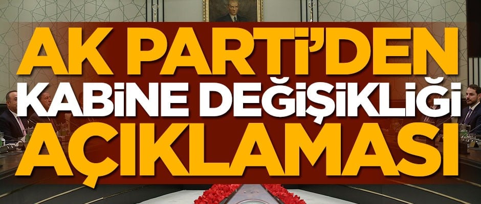 AK Parti Grup Başkanı Naci Bostancı'dan kabine değişikliği açıklaması