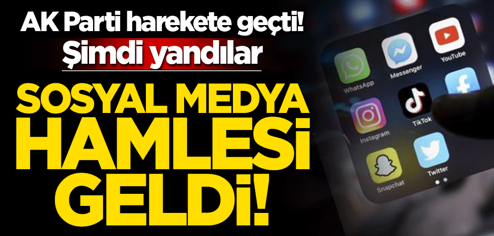AK Parti harekete geçti! Şimdi yandılar... Sosyal medya hamlesi geldi