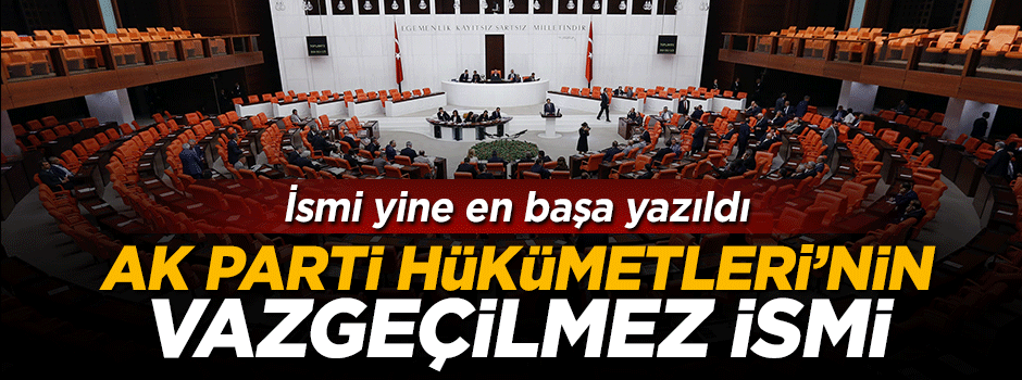 AK Parti hükümetlerinin vazgeçilmez ismi Veysel Eroğlu