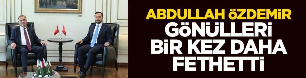Abdullah Özdemir gönülleri bir kez daha fethetti