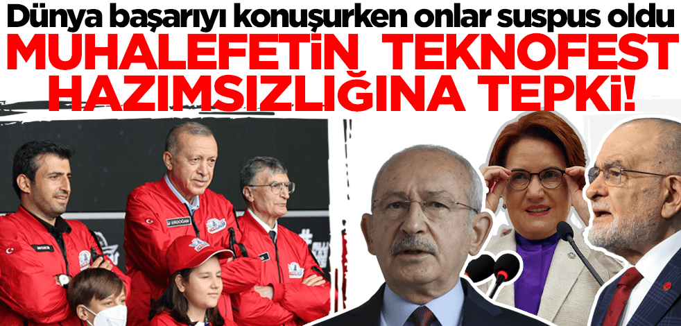 AK Parti Milletvekili Alpay Özalan'dan muhalefete TEKNOFEST tepkisi