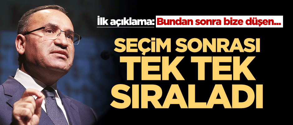 AK Parti Milletvekili Bekir Bozdağ: Hoşumuza gitmese de olanda hayır vardır