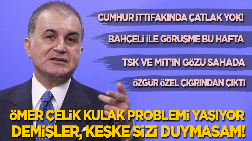 AK Parti MYK sona erdi! Ömer Çelik: Özgür Özel çığrından çıktı!
