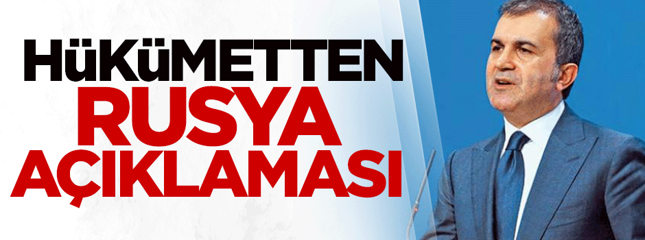 AK Parti MYK sonrası Rusya açıklaması