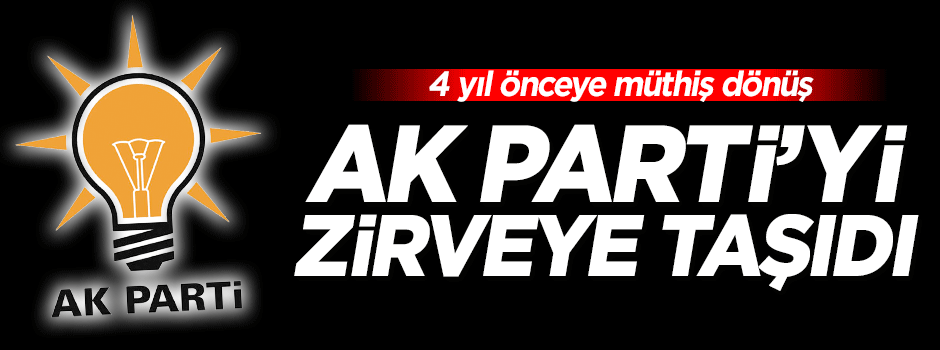 AK Parti seçmeni 4 yıl önceye döndü