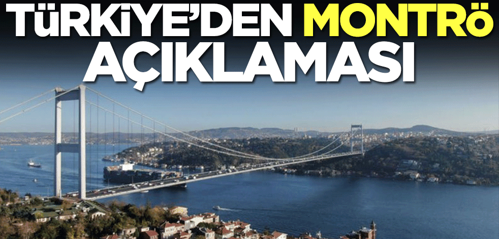 AK Parti Sözcüsü Ömer Çelik'ten Montrö açıklaması