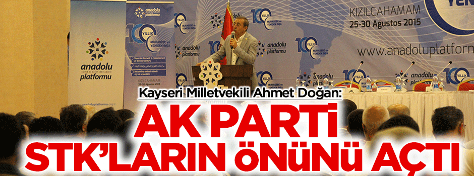 AK Parti STK'ların önünü açtı