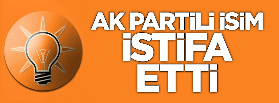 AK Parti Tavas İlçe Başkanı Rutullah Kayı istifa etti