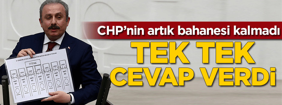 AK Parti tek tek cevap verdi! Artık bahaneleri kalmadı